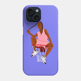 Girl basketball player Phone Case