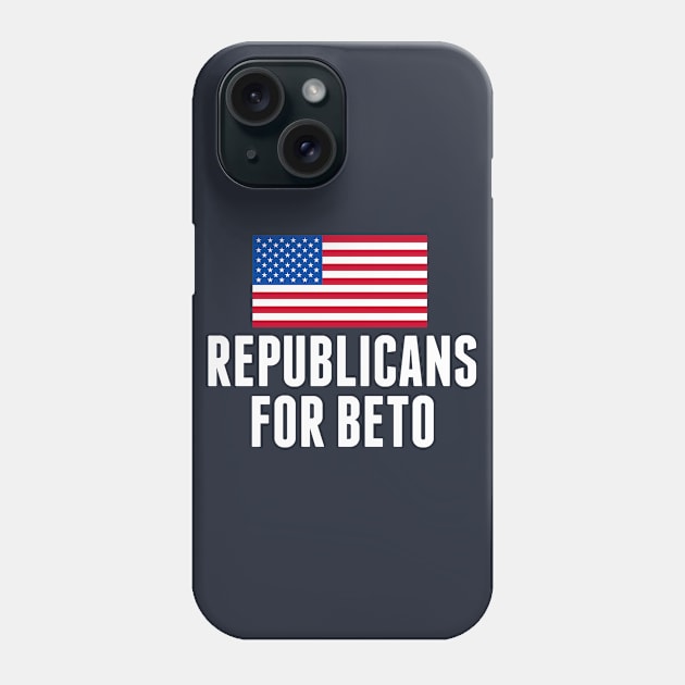 Republicans for Beto 2020 Phone Case by epiclovedesigns