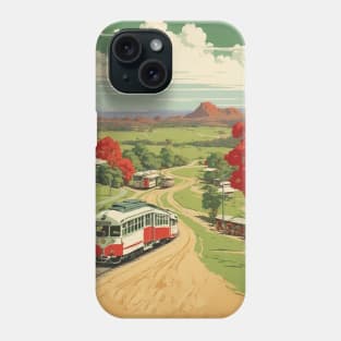 Grafton Australia Vintage Travel Poster Tourism Phone Case