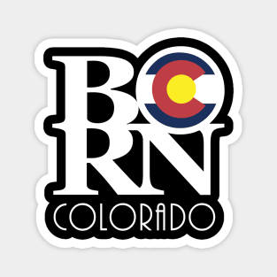 BORN Colorado Magnet