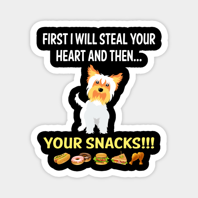 Steal Heart Yorkshire Terrier 87 Magnet by blakelan128