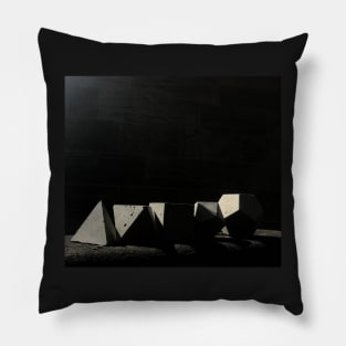 GMTRX Platonic Solids in Golden Proportion Pillow