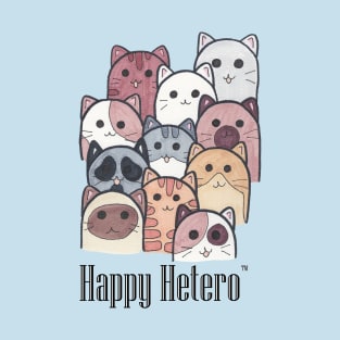 Happy Hetero "Kitten Cuddles" T-Shirt