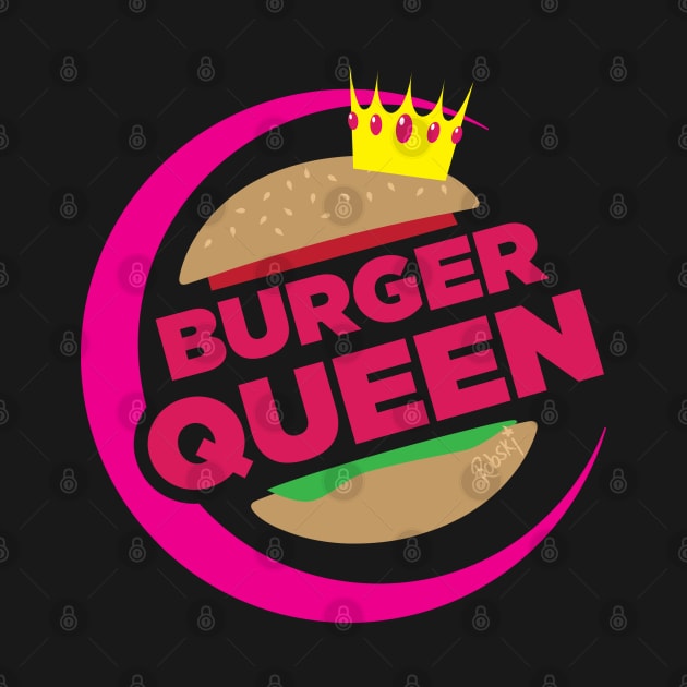 Burger Queen by RobskiArt