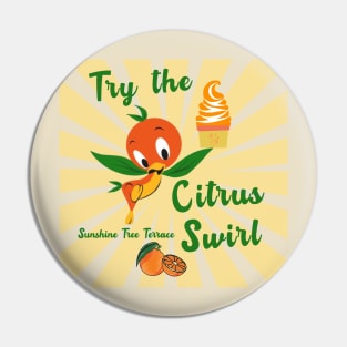 Citrus Swirl Sunshine Terrace Pin