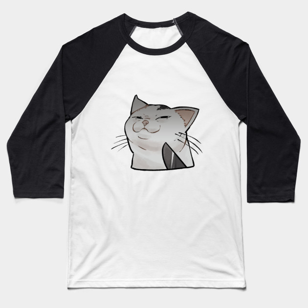 Smug Cat Smug Cat Baseball T Shirt Teepublic