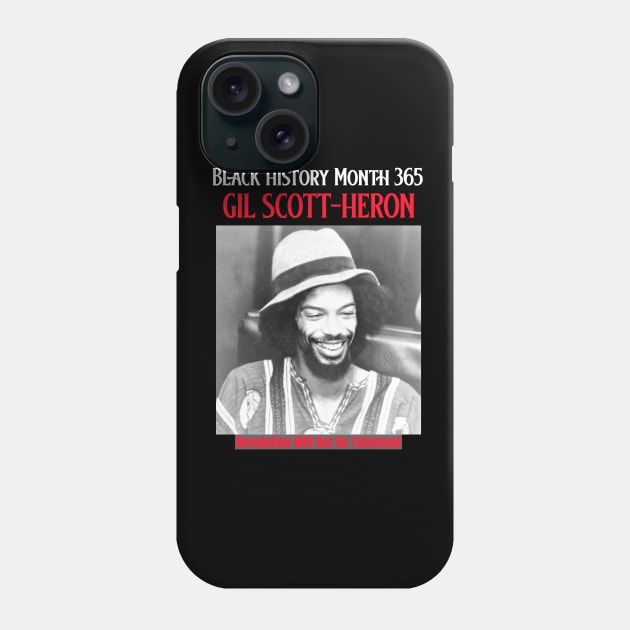 Gil Scott-Heron Phone Case by Black Expressions