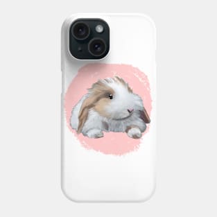 Pink HL Rabbit _ Bunniesmee Phone Case