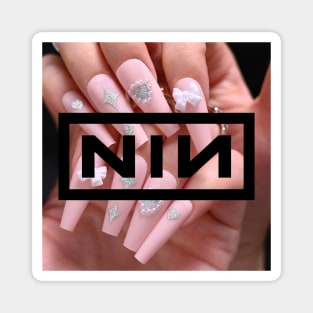 Badass Nail Tech (Pardody Design) Magnet