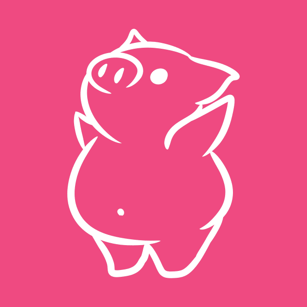 Piggy by Jossly_Draws