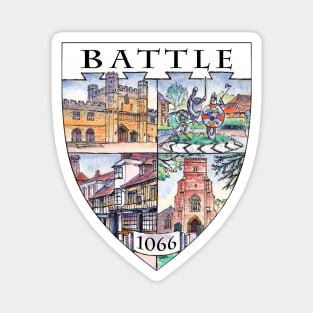 Battle 1066 Shield Magnet