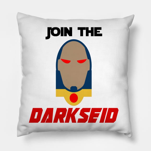 Join The Darkseid Pillow by Nifteez