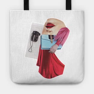 Girl Calling Tote