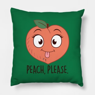 Peach, Please Pillow