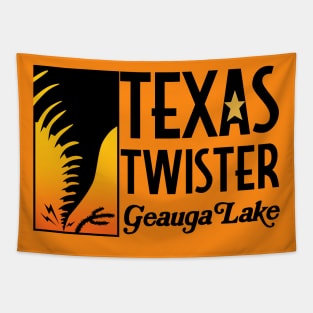 Geauga Lake Texas Twister Roller Coaster Tapestry