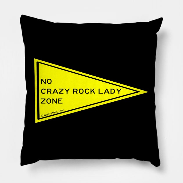 CRL Sticker Pillow by HistoryShift