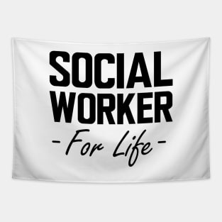 Social Worker for life Tapestry