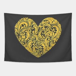 Heart of Gold Tapestry