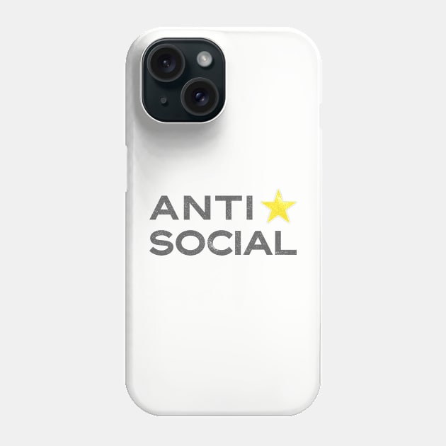 ANTI SOCIAL Phone Case by hamiltonarts