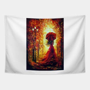 Lady Autumn Tapestry