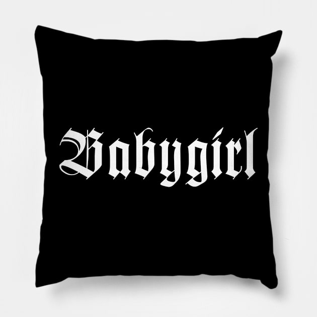 Baby Girl Pillow by sunima