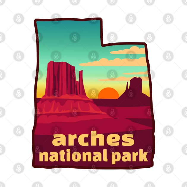 Arches National Park Utah by TravelTime