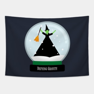 Wicked Musical Snow Globe Tapestry