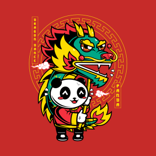 Dragon Dance Panda T-Shirt