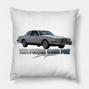 1981 Pontiac Grand Prix Brougham Pillow