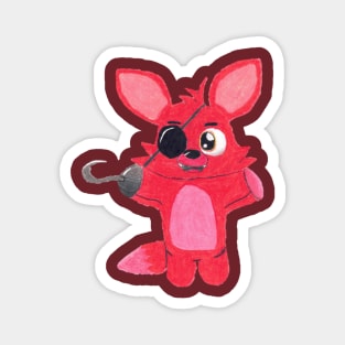 Plush Foxy Magnet