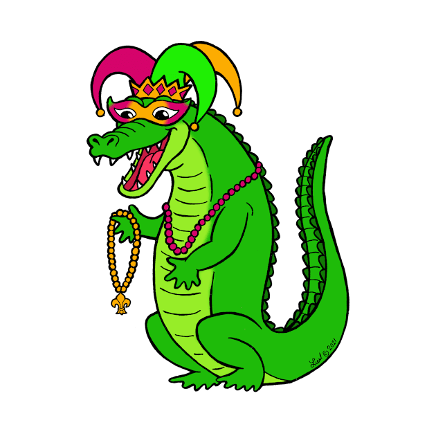 Mardi Gator by HonuHoney