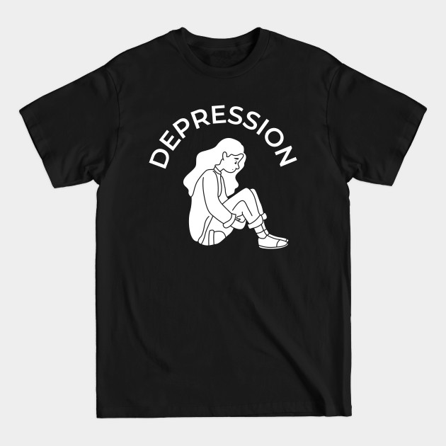 Disover Depression - Depression - T-Shirt