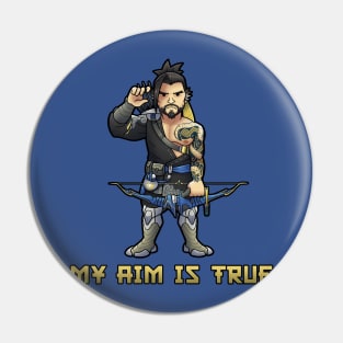 My Aim Is True Pin