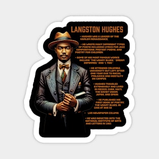 Langston Hughes Facts Magnet