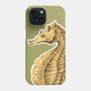 Hippocampus seahorse Phone Case