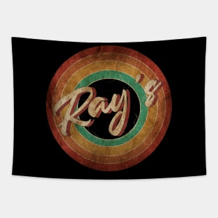 Ray’s Vintage Circle Art Tapestry