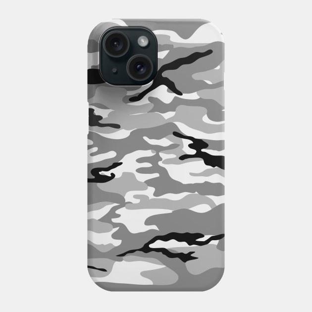 Camo Seamless Pattern Phone Case by aquariart