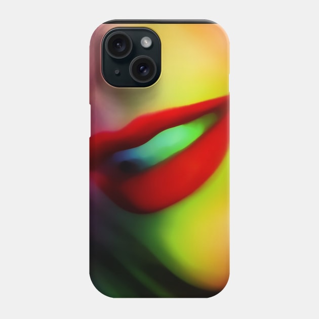 Red Lips Phone Case by DulceDulce