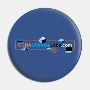 CCNA Ultimate Labs networked website logo Pin