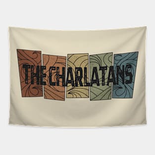 The Charlatans - Retro Pattern Tapestry