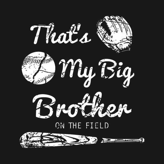 Baseball Shirt For Kids Big Brother Little Brother Shirts by Vigo