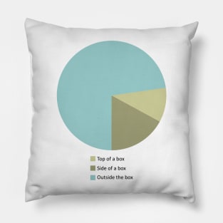 Think Outside The Box Pillow