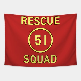 Rescue 51 Tapestry