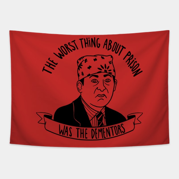 Prison Mike The Office Tapestry TeePublic