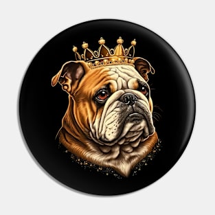 King Bulldog Pin