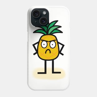 Disgruntled Pineapple Phone Case