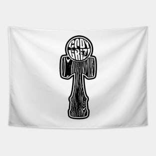 CodyGriz Kendama Sticker Tapestry