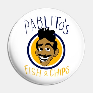 Pablito's Fish and Chips v2 Pin