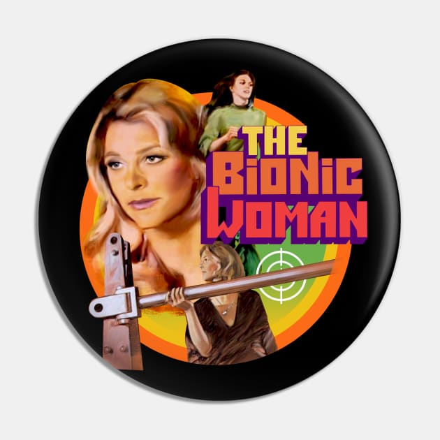 Bionic Woman Pin by Trazzo