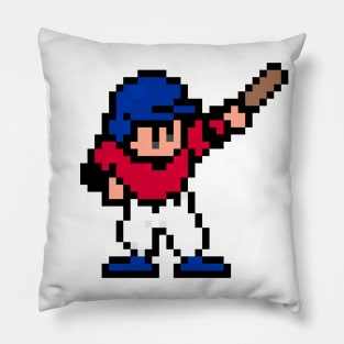 8-Bit Home Run - Atlanta Pillow